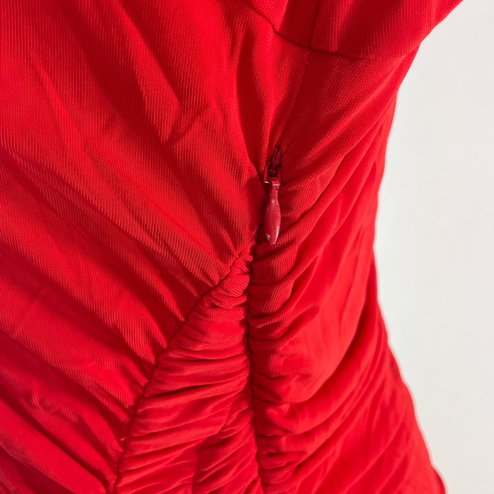 A.L.C Red Adeline Dress, XL - Picture 10 of 11